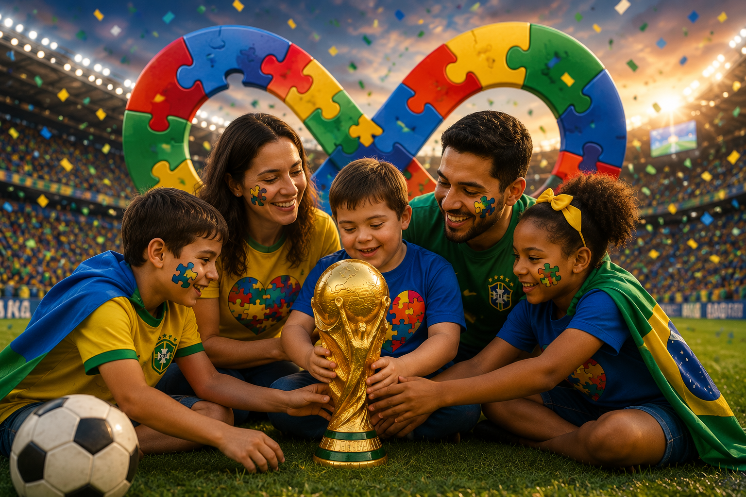 Crianças Autistas e a Copa do Mundo: Como Transformar o Futebol em uma Experiência Positiva e Inclusiva