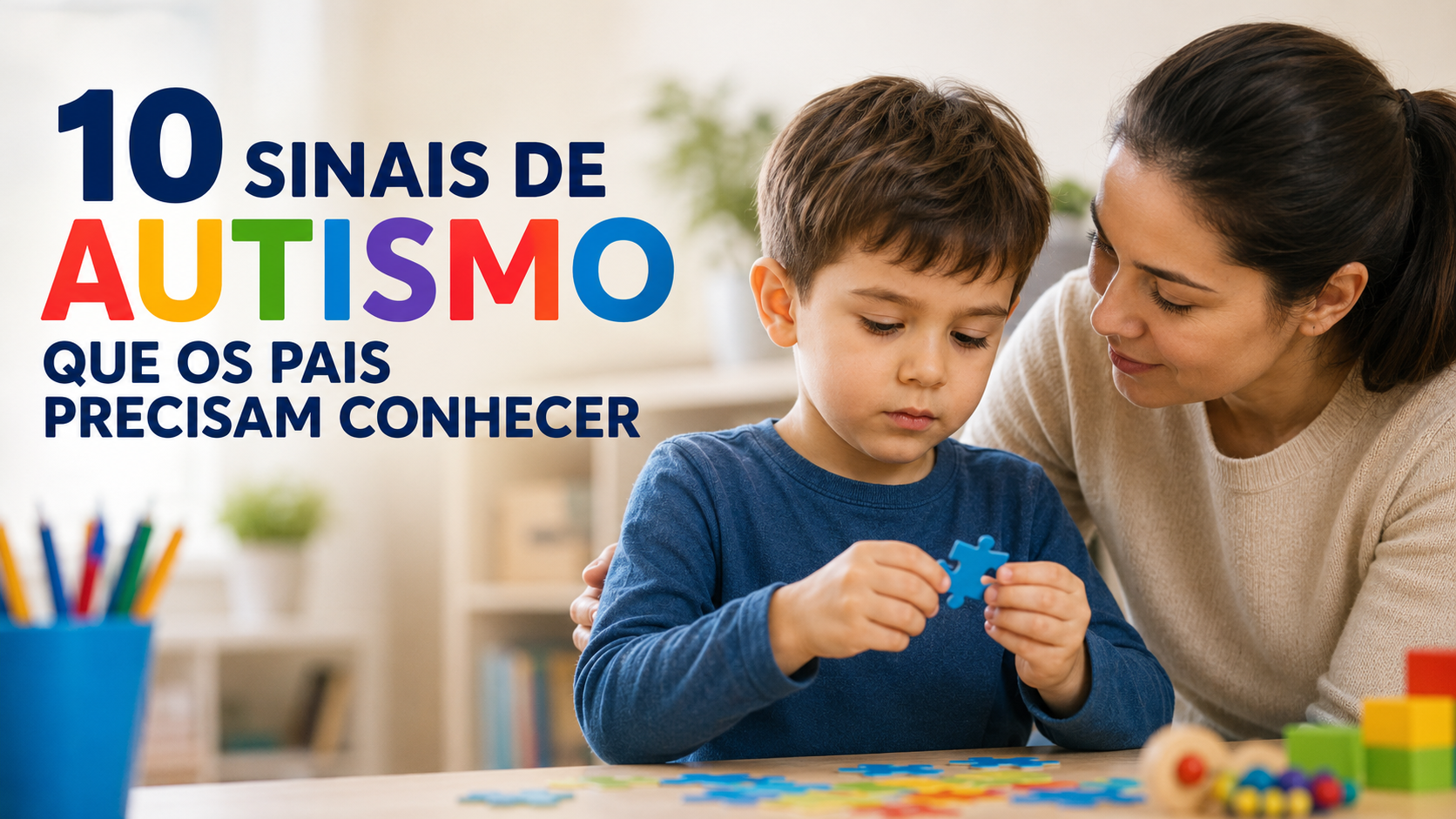 10 Sinais de Autismo que os Pais Precisam Conhecer