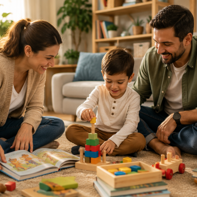 Entenda como a família contribui para o desenvolvimento da criança com autismo e conheça estratégias práticas para estimular comunicação, autonomia e aprendizagem.